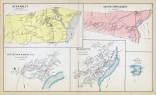 Newmarket, Newmarket South, Newmarket South Town, Newmarket Town, Newcastle Town, New Hampshire State Atlas 1892